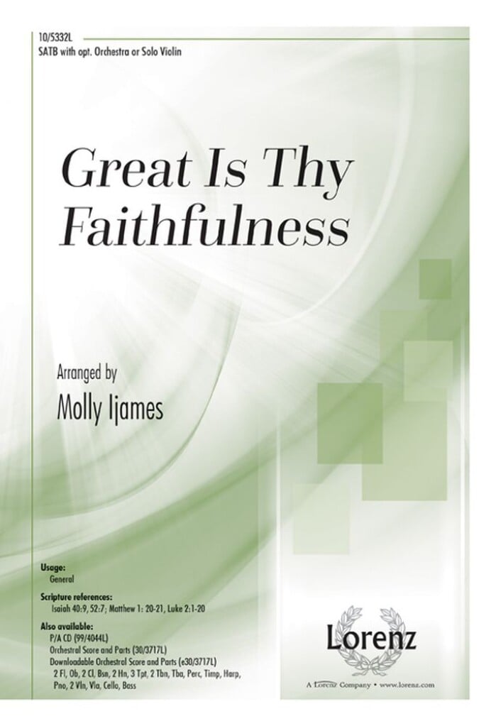 Great Is Thy Faithfulness